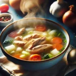 Delicious and Nutritious Korean Chicken Soup (Dak Gomtang)