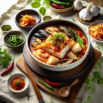 Korean Spicy Cod Soup (Daegu Maeuntang) Recipe